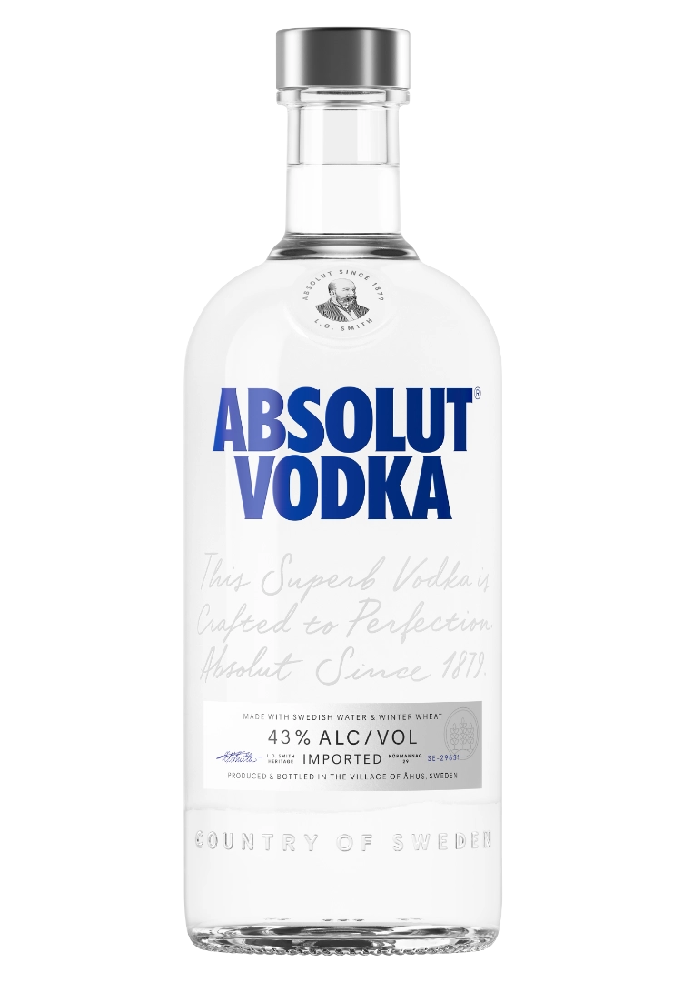 ABSOLUT VODKA 750ML