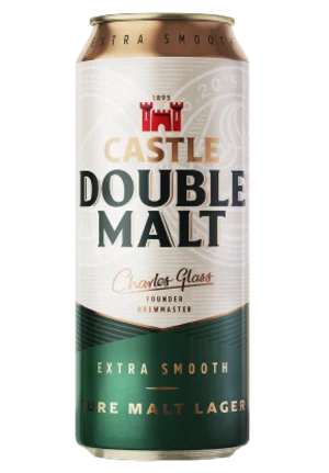 CASTLE LAGER DOUBLE MALT 500ML CAN