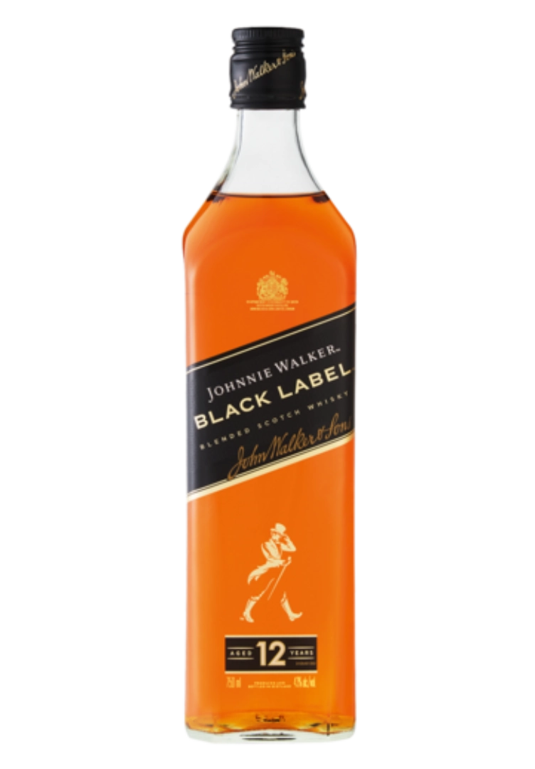 JOHNNIE WALKER BLACK 750ML