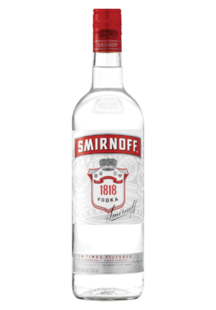 SMIRNOFF VODKA 750ML