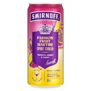 SMIRNOFF PASSIONFRUIT MARTINI CAN 300ML