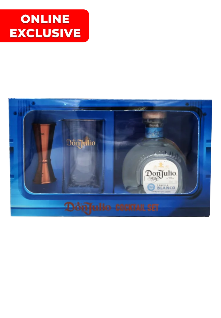 DON JULIO BLANCO 750ML COCKTAIL SET