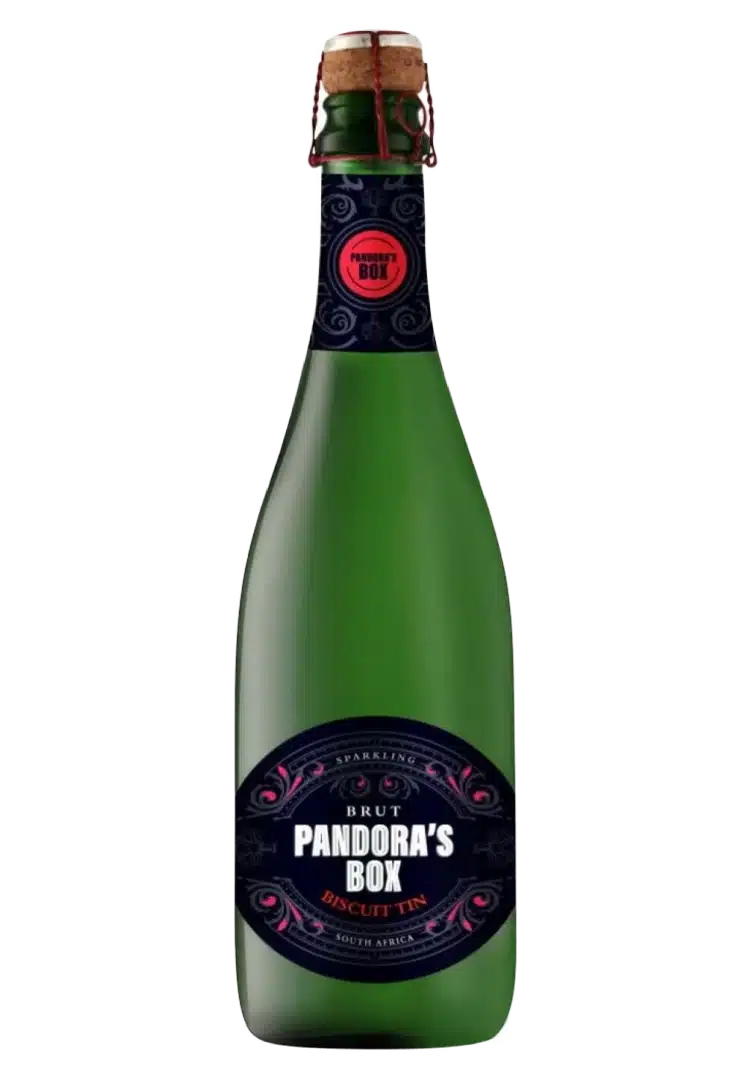 PANDORAS BOX BISCUIT TIN SPARKLING 750ML