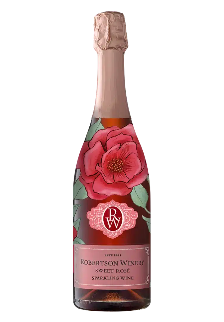 ROBERTSON SPARKLING SWEET ROSE 750ML