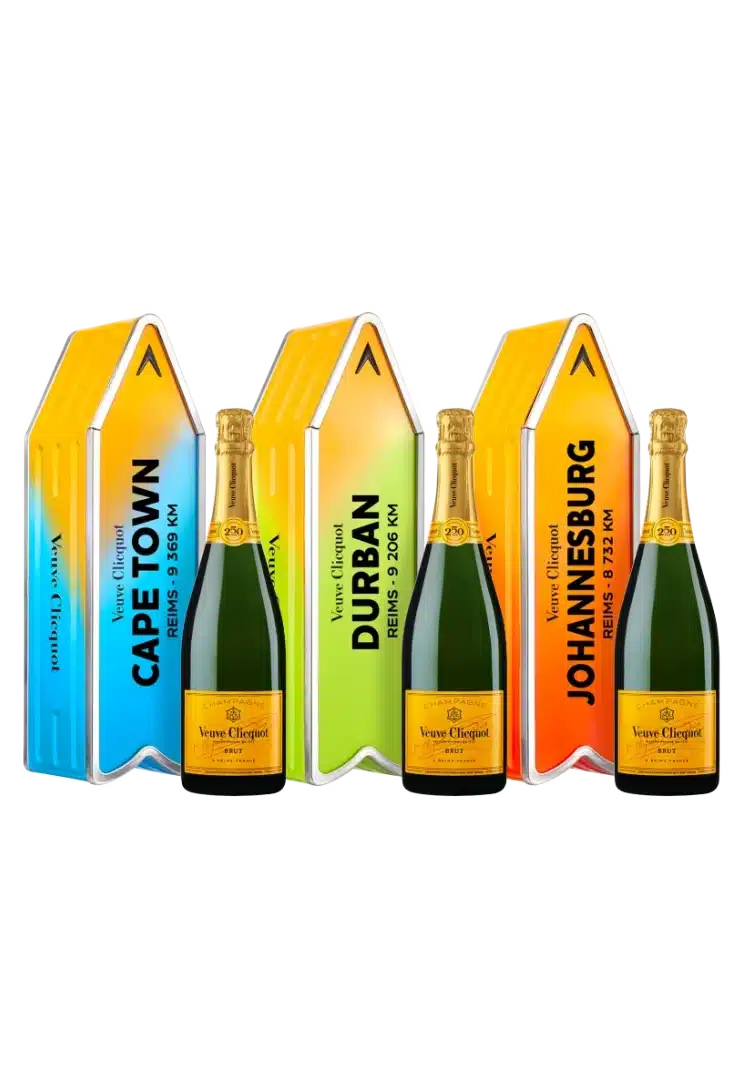 VEUVE CLICQUOT YELLOW ARROW 750ML