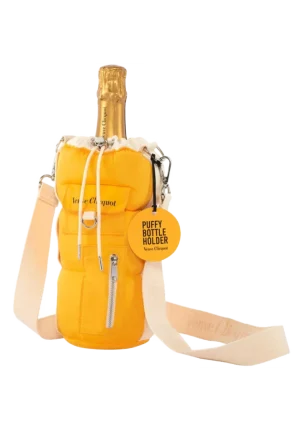 VEUVE CLICQUOT YELLOW PUFF BOT HOLDER 750ML