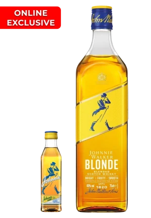 JOHNNIE WALKER BLONDE 750ML + COMPLIMENTARY 50ML