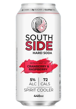SOUTH SIDE CRANBERRY/RASPBERRY 440ML CAN