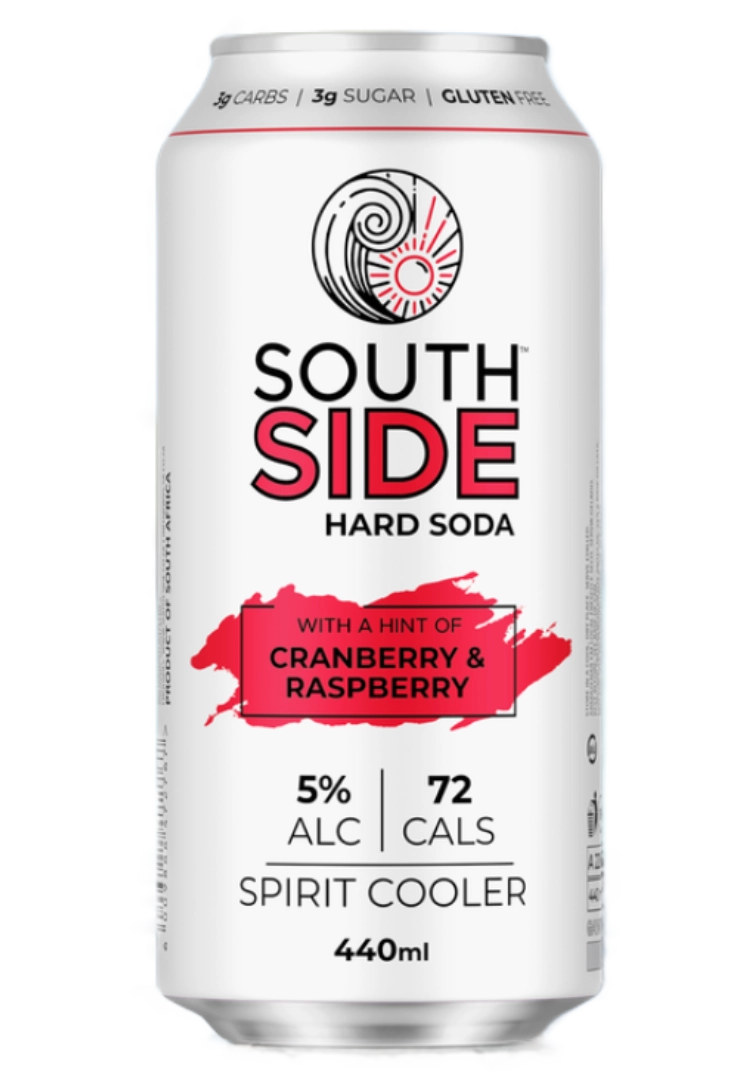 SOUTH SIDE CRANBERRY/RASPBERRY 440ML CAN