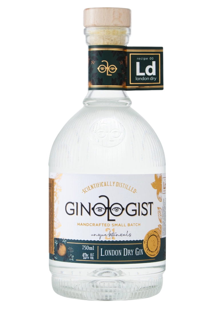 GINOLOGIST LONDON DRY GIN 750ML