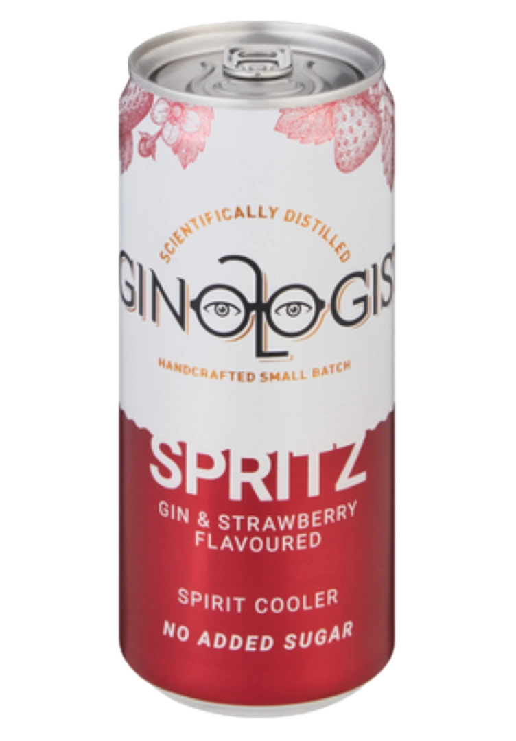 GINOLOGIST STRAWBERRY SPRITZ CANS 300ML