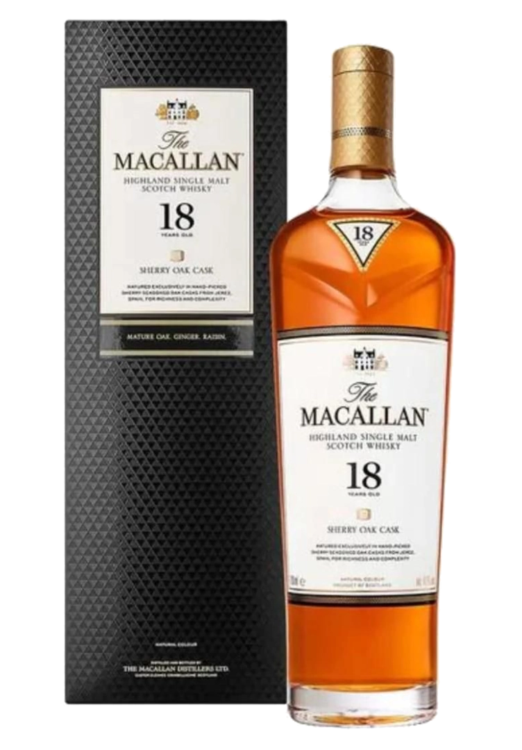 MACALLAN 18YR SHERRY CASK 750ML