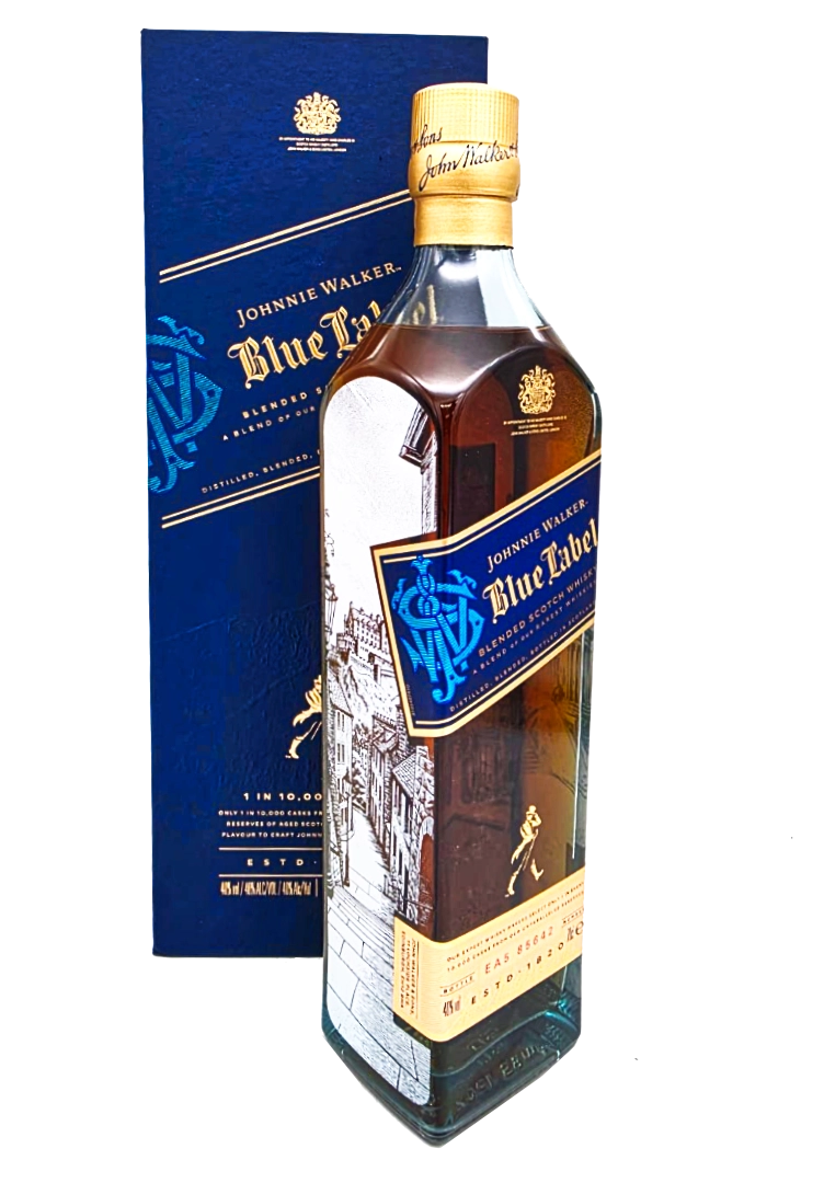 JOHNNIE WALKER BLUE LABEL EDINBURGH PRINT 700ML