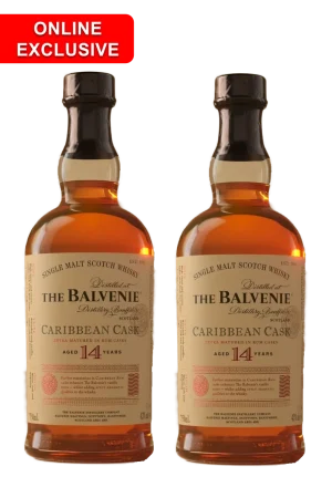 2 X BALVENIE 14YR OLD 750ML