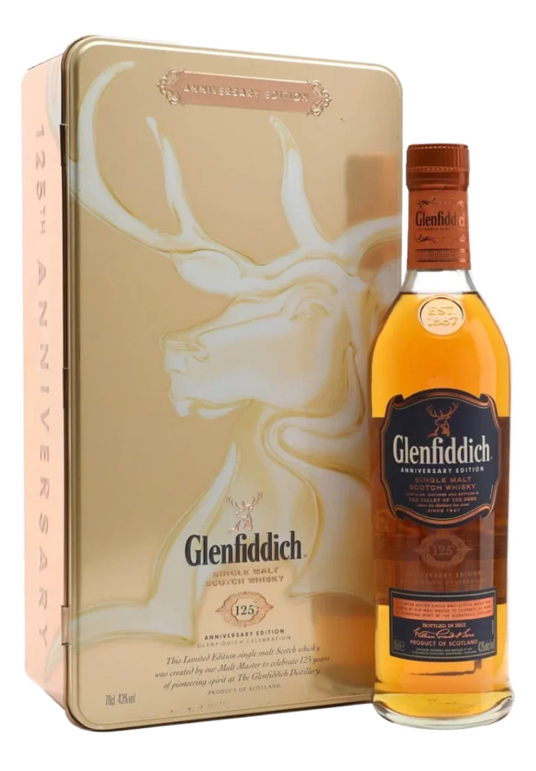 GLENFIDDICH 125TH ANNIVERSARY 700ML