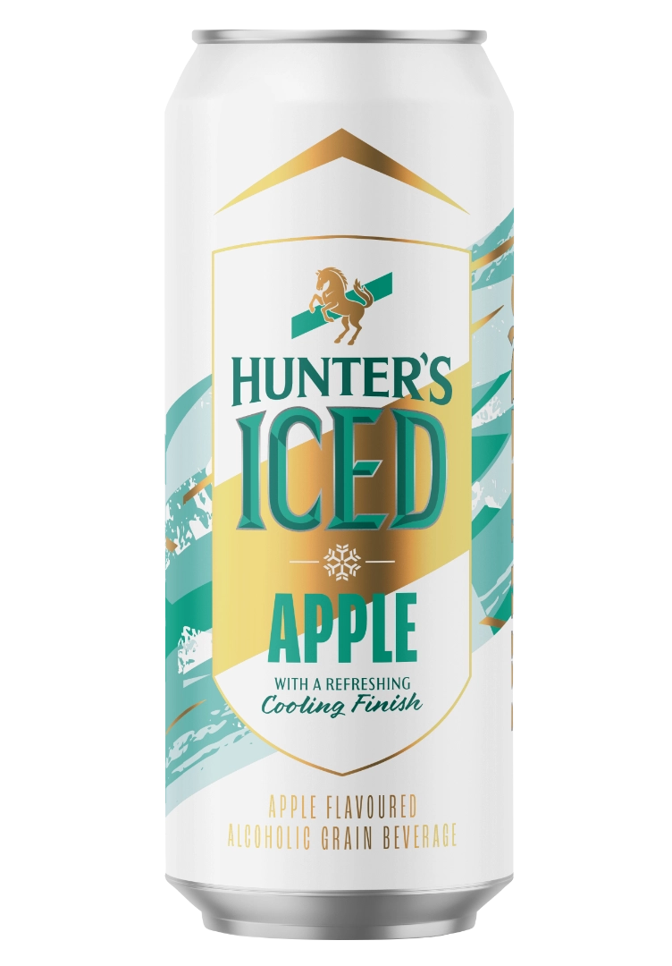 HUNTERS ICED APPLE LONGTOMS 500ML