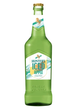HUNTERS ICED APPLE 660ML (INCL R36.00 DEP)