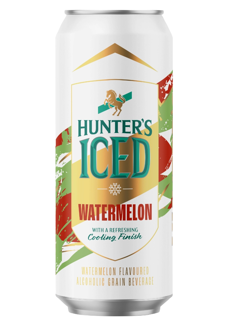 HUNTERS ICED WATERMELON LONGTOMS 500ML