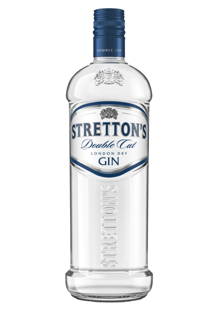 STRETTONS DOUBLE CUT GIN 750ML + COMPLIMENTARY STRETTONS 2LT BIB