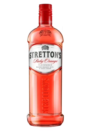 STRETTONS RUBY ORANGE GIN 750ML + COMPLIMENTARY STRETTONS 2LT BIB
