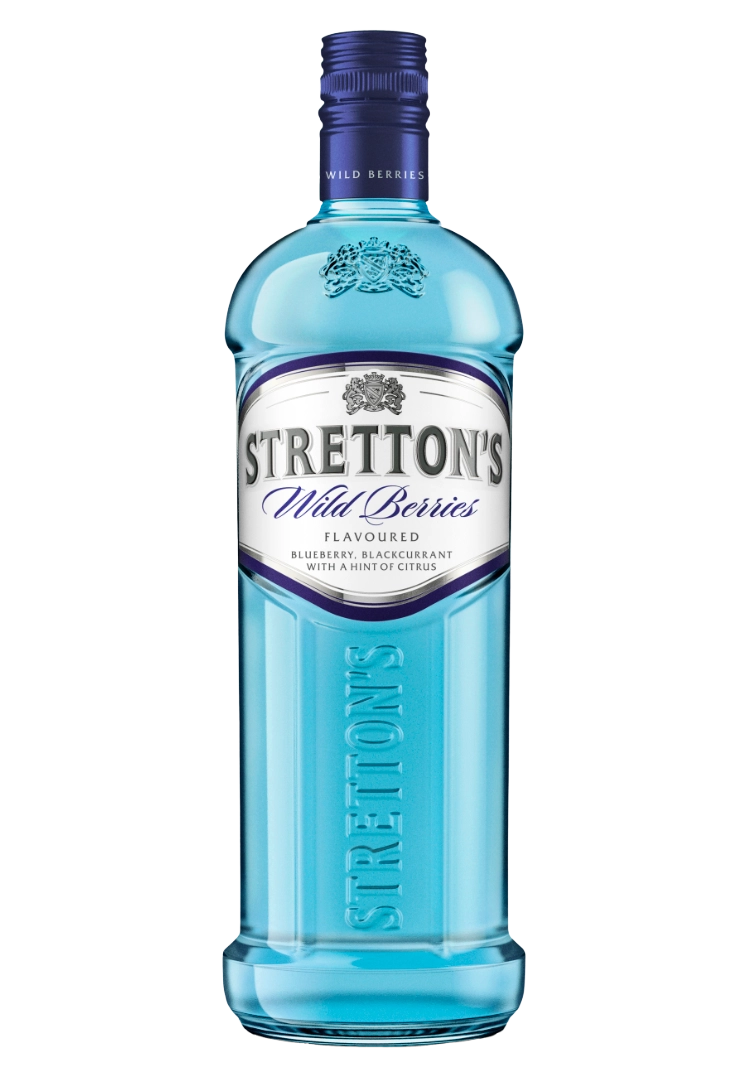 STRETTONS WILD BERRIES GIN 750ML + COMPLIMENTARY STRETTONS 2LT BIB